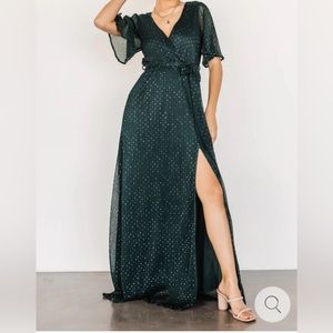 Baltic Born Emerald Sparkle Gown